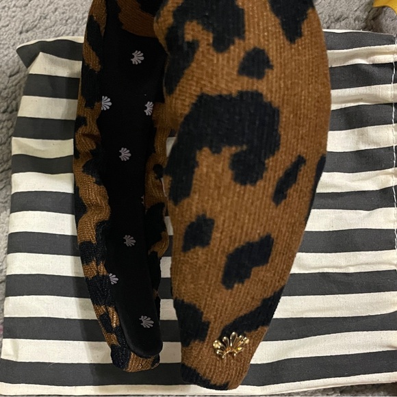 Lele Sadoughi Cheetah Headband - Picture 3 of 3